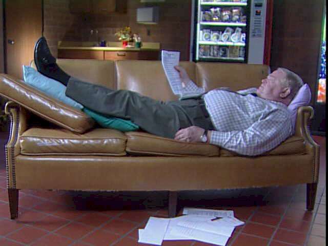 John was instructed to elevate his legs for twenty minutes several times each day.